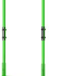 56” Heavy Duty Broadfork for All the Soils, Unbreakable Pitchfork, 5 Sharp Cambered 11” Tines Bord Fork Garden Tool, Ergonomic Handles, Good Package, Easy Assembly, Cultivator & Tiller, Green.